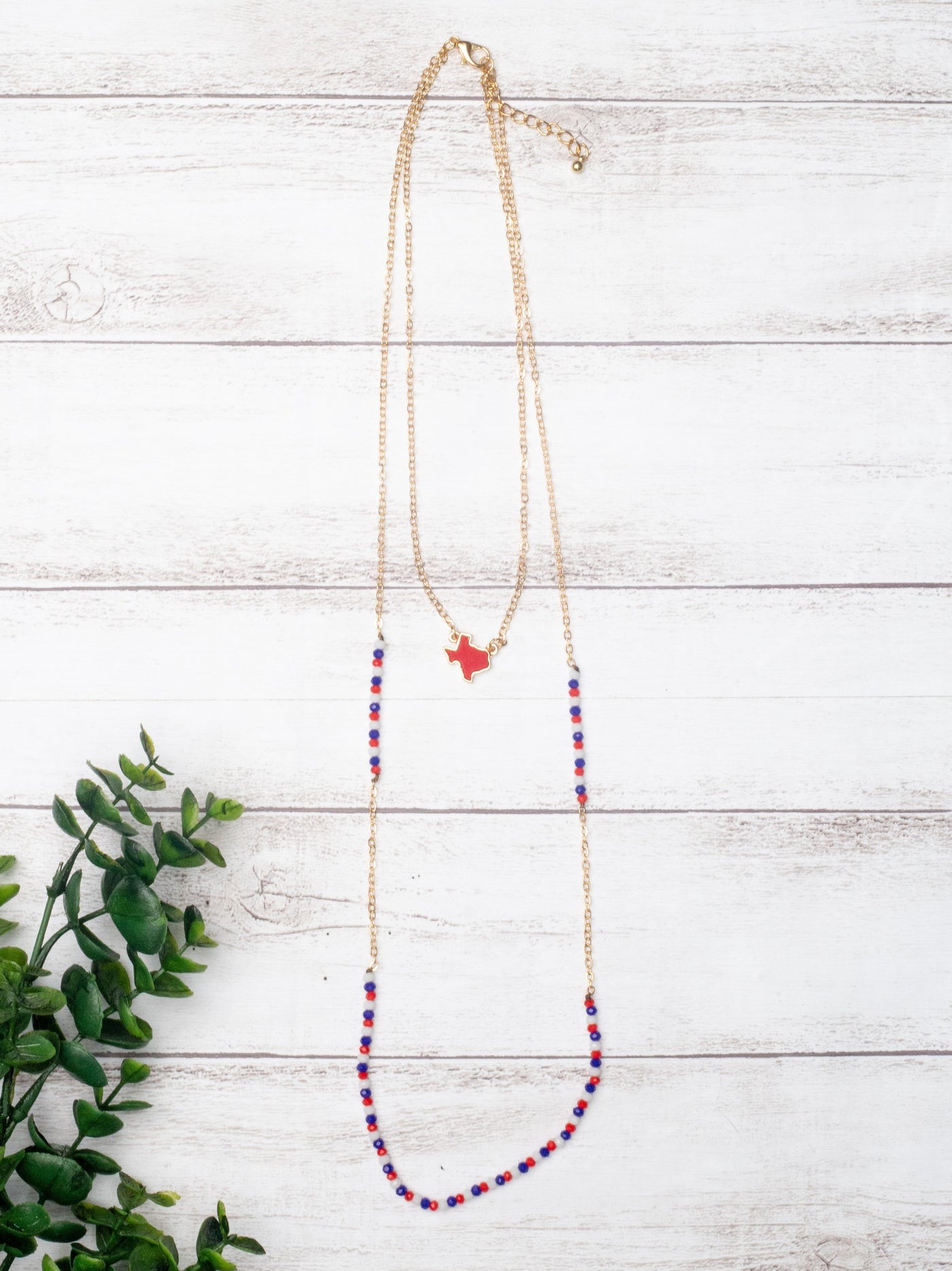 Lone Star Glory Double-Strand Necklace