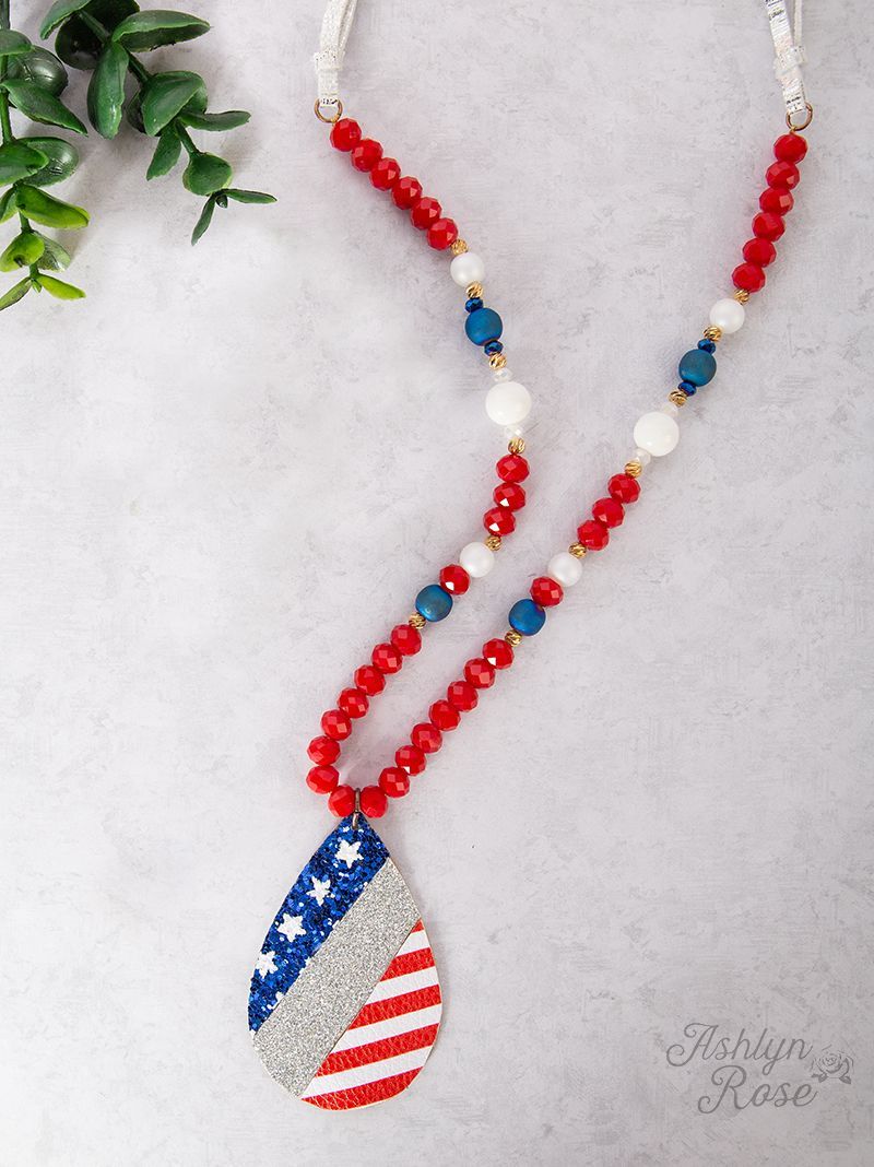 Liberty Sparkle Beaded Necklace