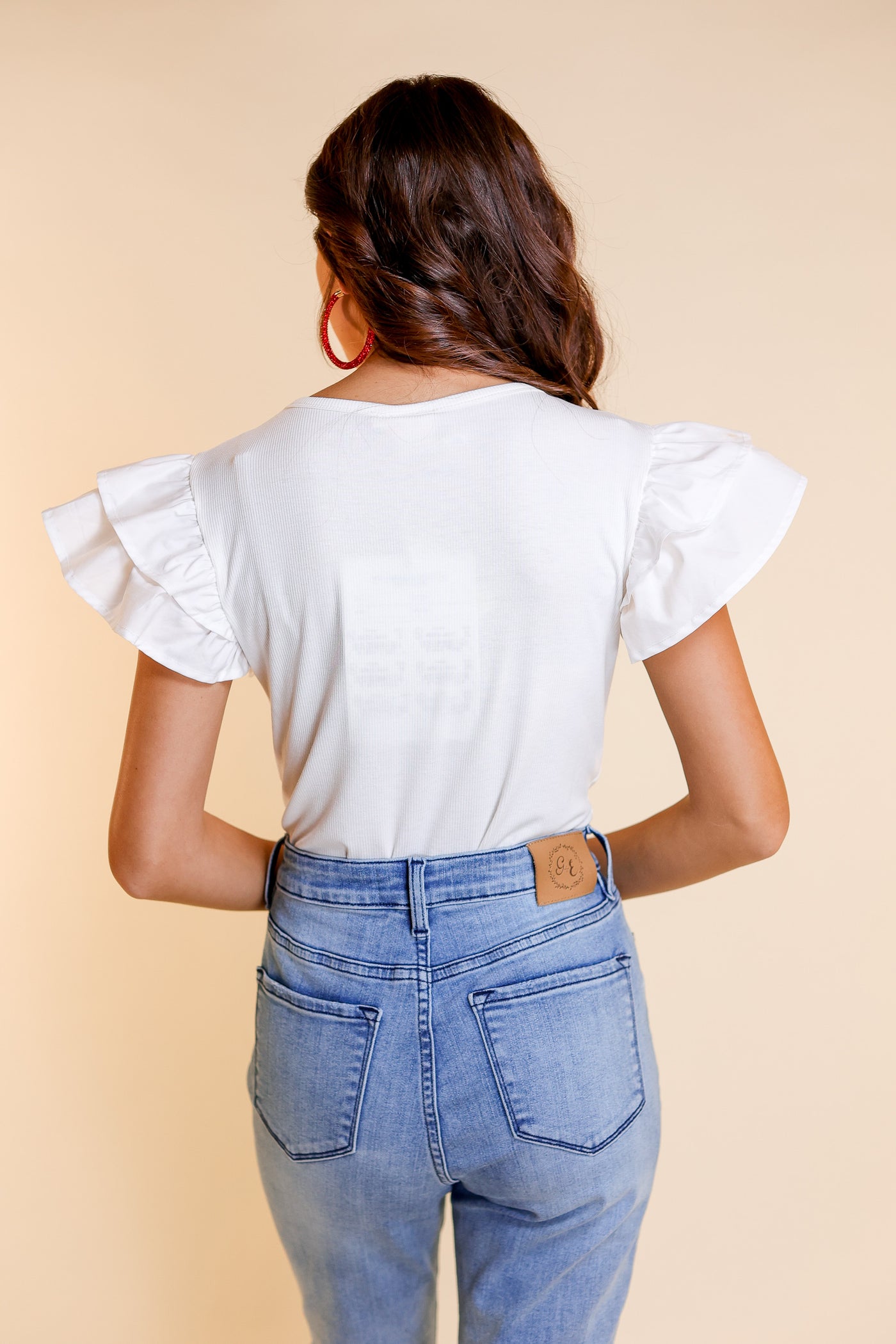 Love On Top Bodysuit in White