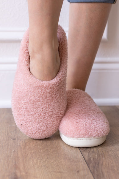Plushy Bliss Pink  Slippers