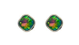 Crystal Rainbow Stud Earrings