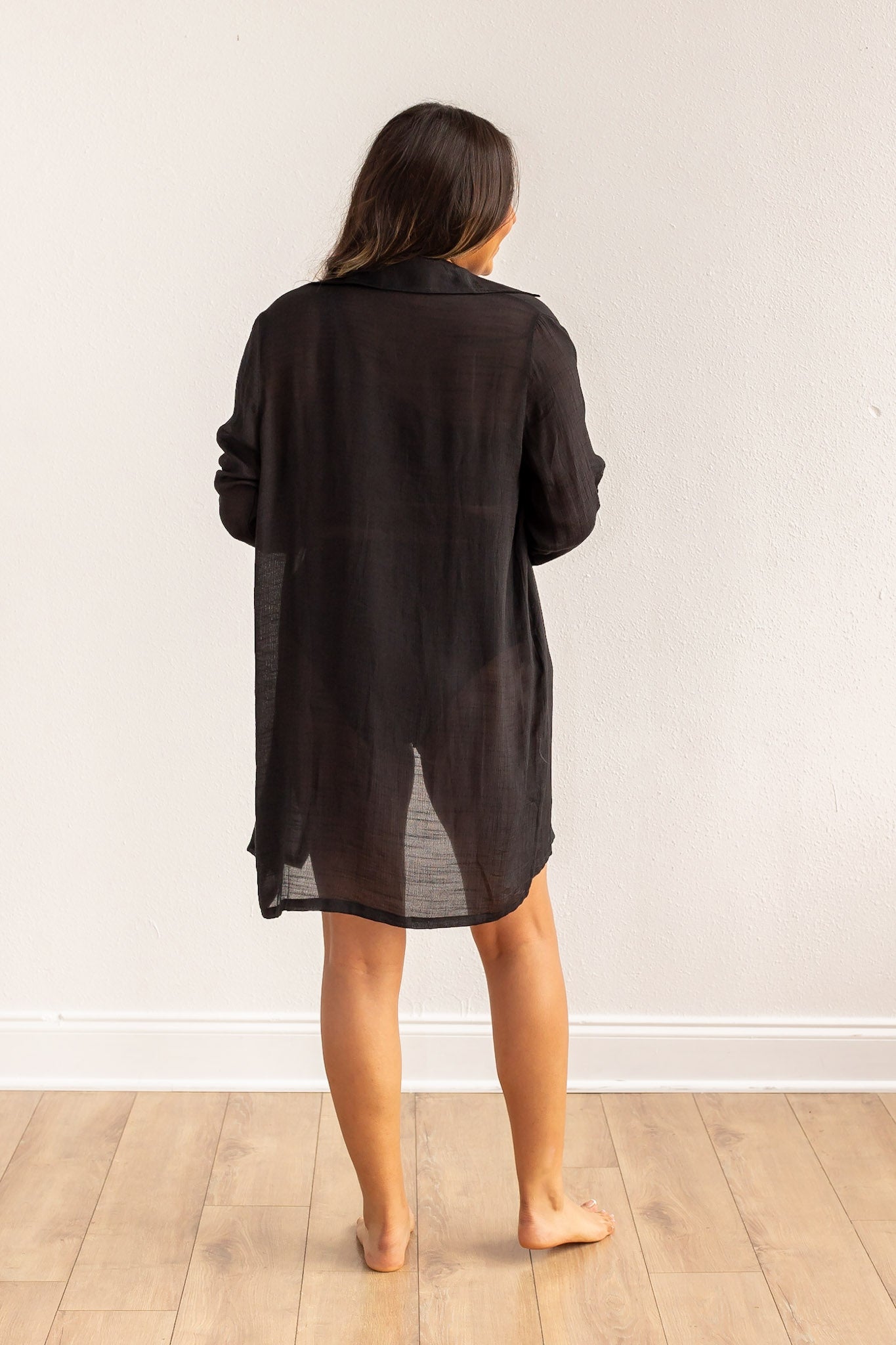 Barefoot Bliss Cover-Up In Black