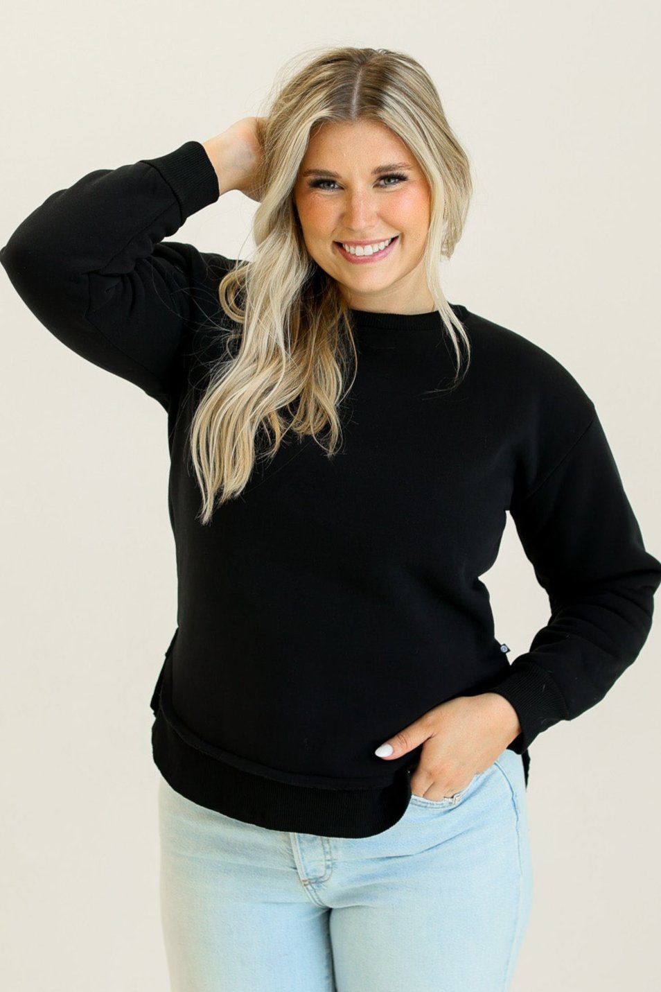 Black Fleece Sweatshirt