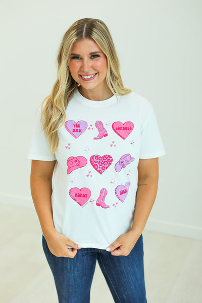 Western Valentine Element's  Tee