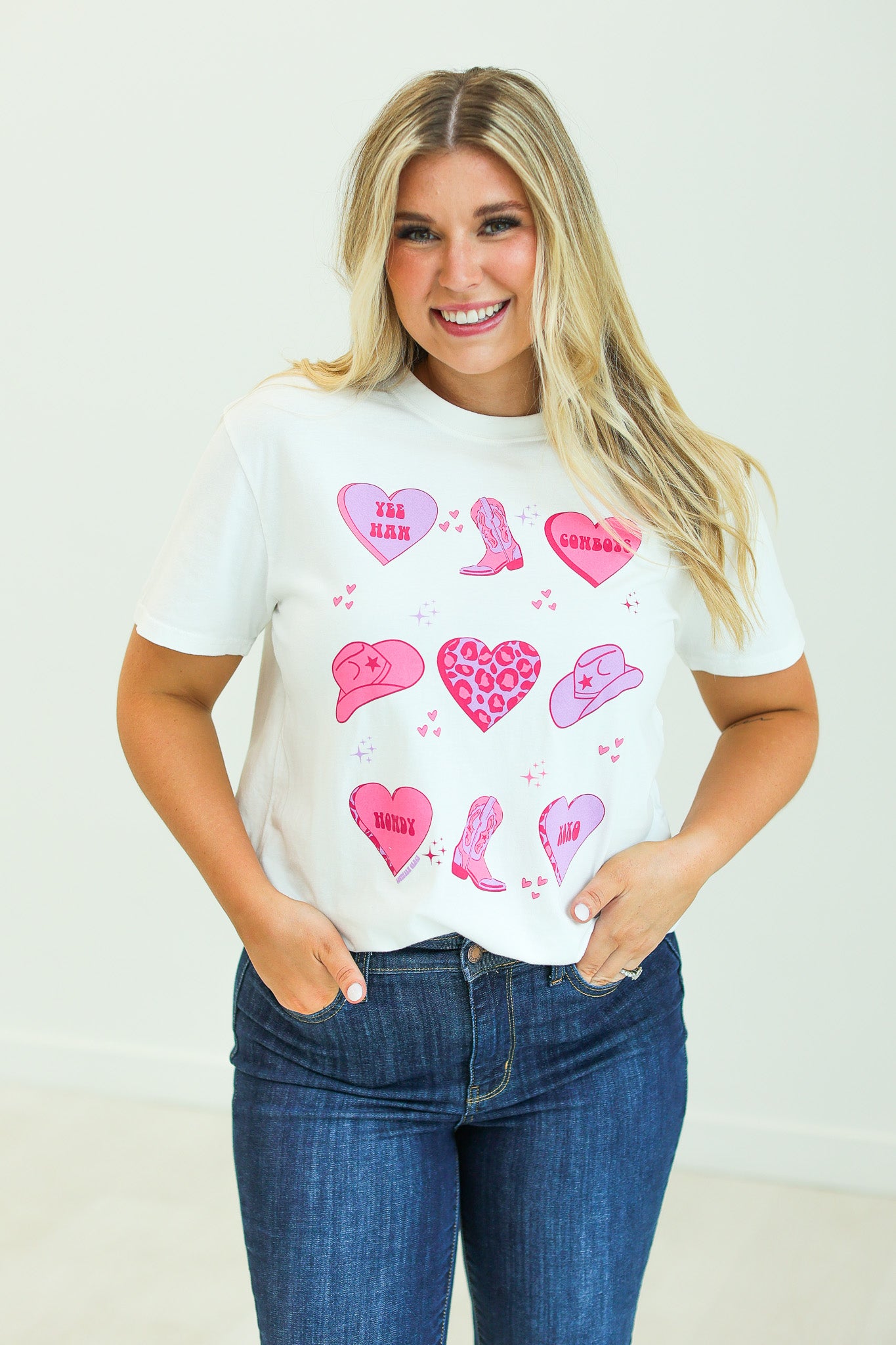 Western Valentine Element's  Tee