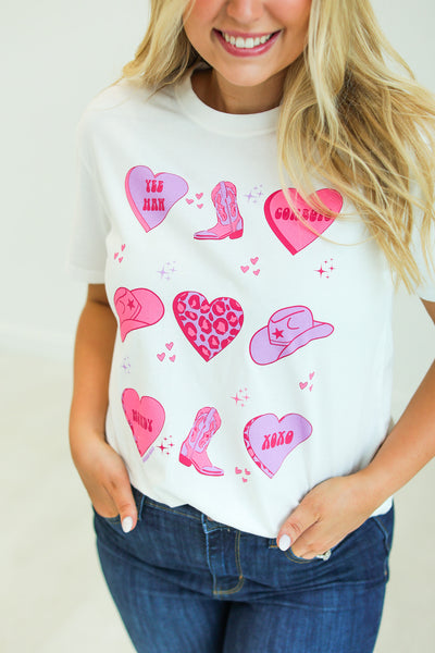 Western Valentine Element's  Tee