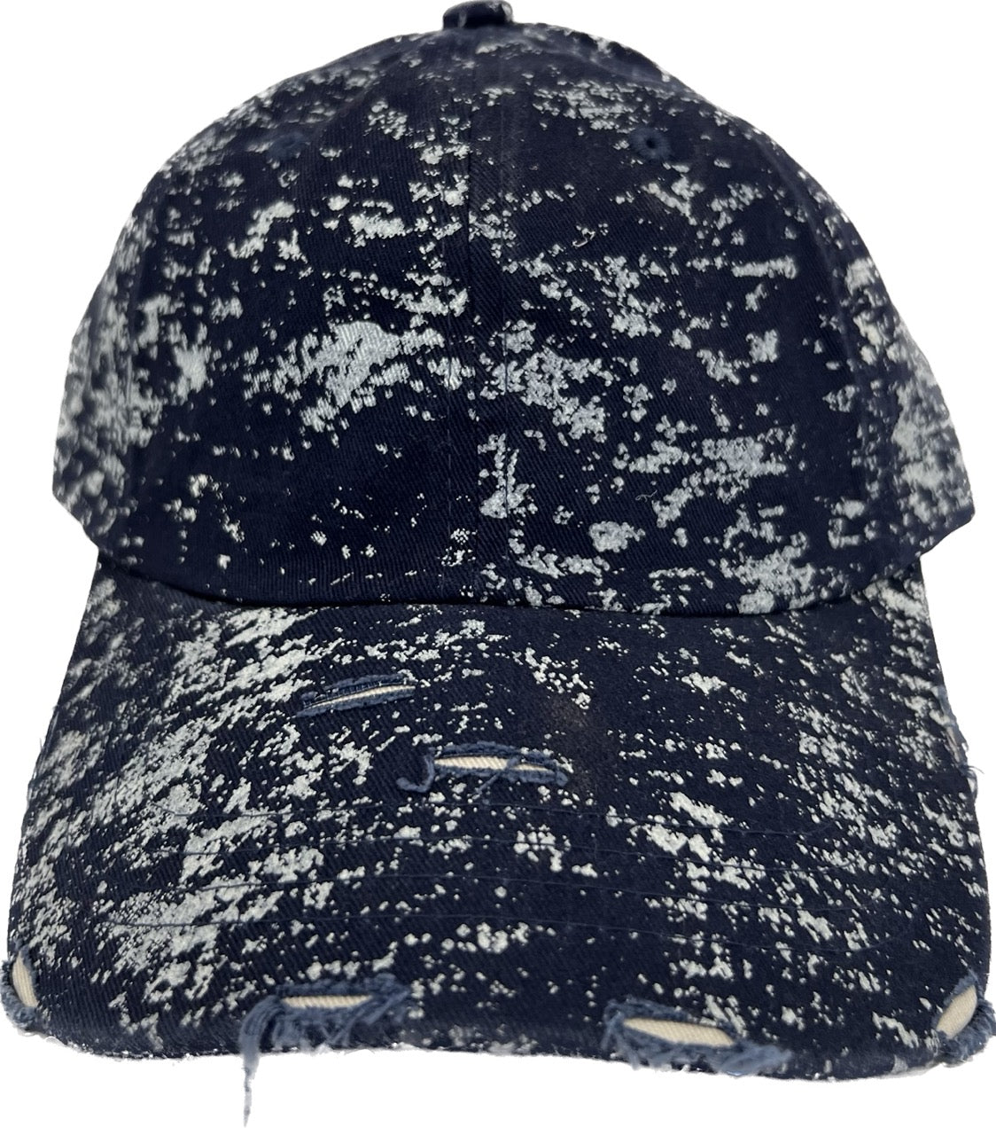 Navy Splatter Hat