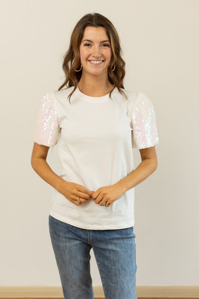 The Princess Top, White