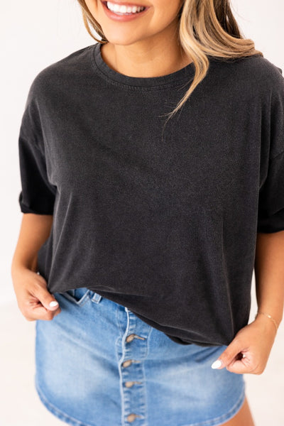 Black Tee Shirt Blank