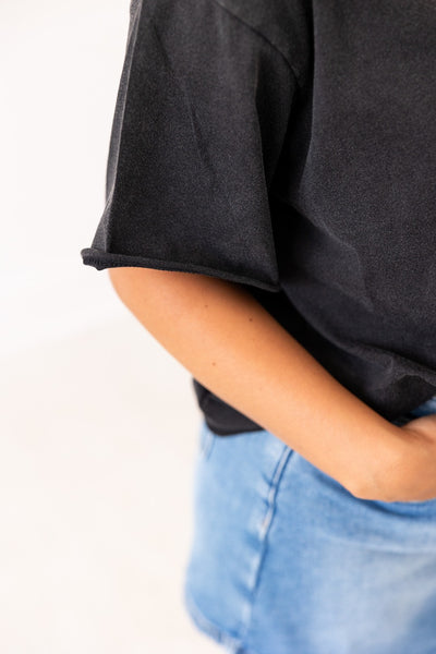 Black Tee Shirt Blank
