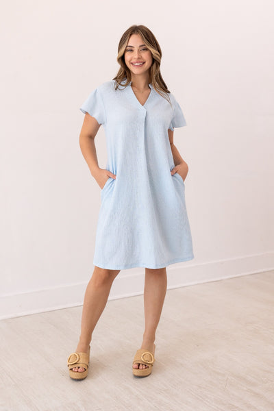 The Nicole Dress, Blue
