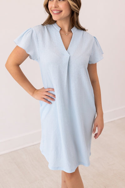 The Nicole Dress, Blue