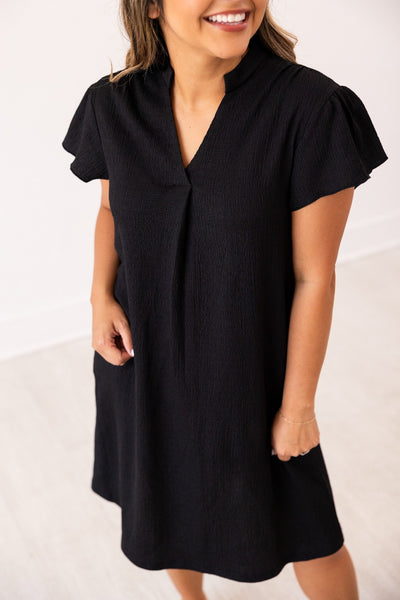 The Nicole Dress, Black