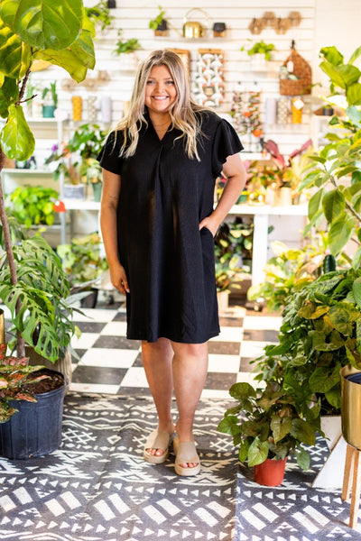 The Nicole Dress, Black