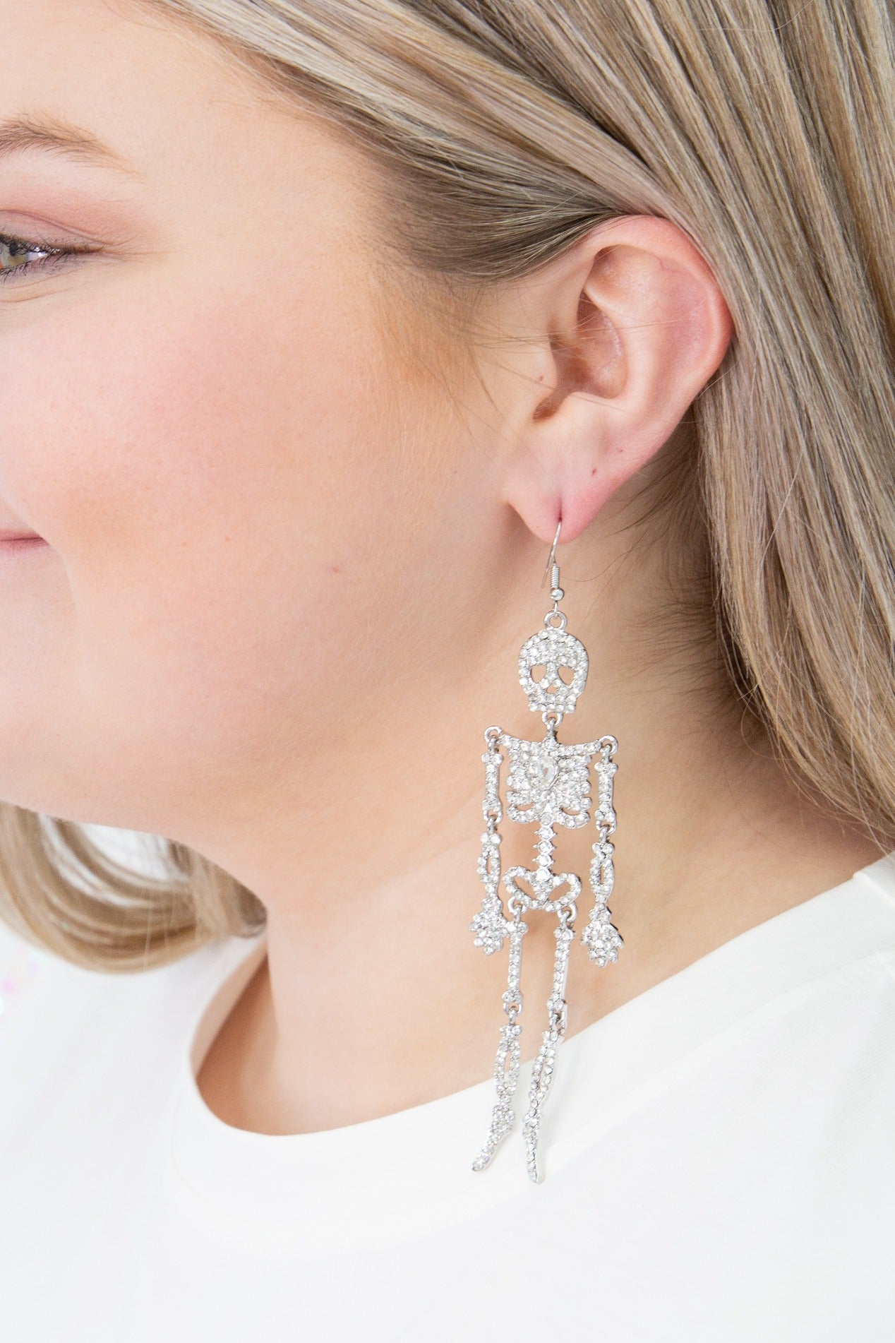Skeleton Dangle Earrings