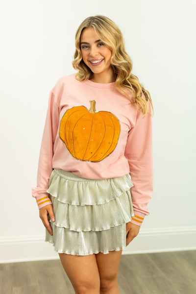 Pumpkin Pink Sweatshirt