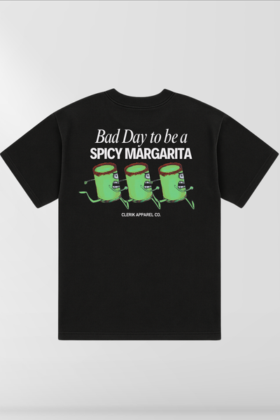 Bad Day to be a Spicy Margarita on Black Box Tee