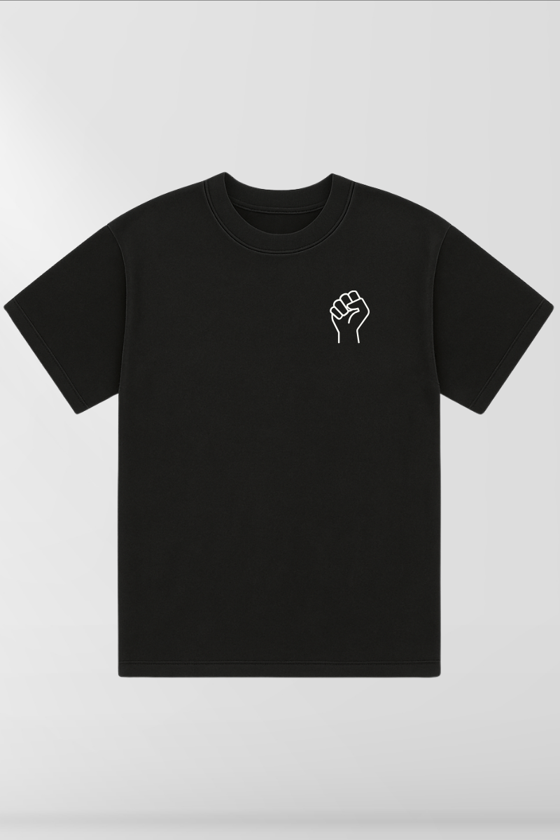 Hard Work Will Show God's Work on Black Box Tee