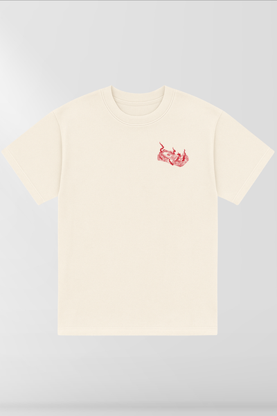 Kids Count Memories not Money on Cream Box Tee