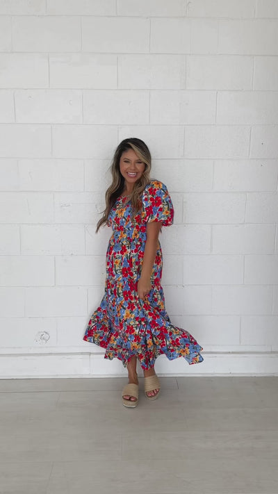 The Elizabeth Floral Dress