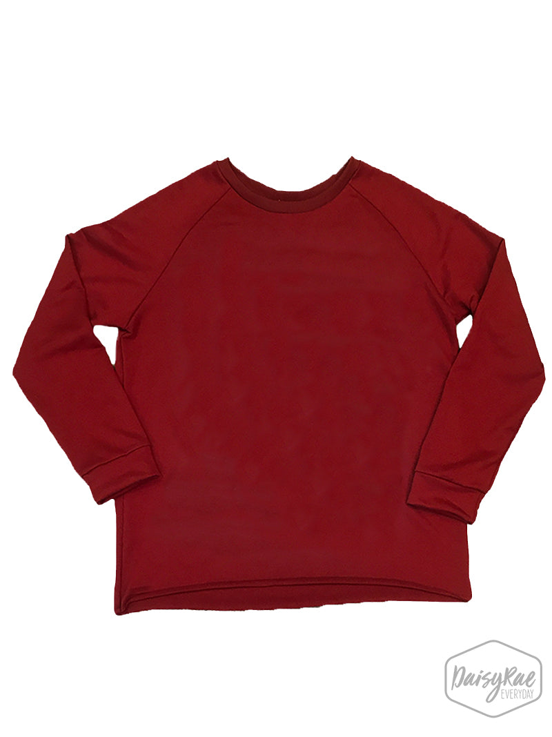 Blank Red Comfort Sweatshirt