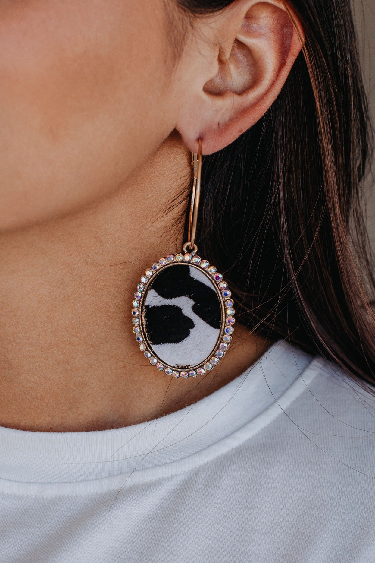 Get Moo'ving Drop Earring