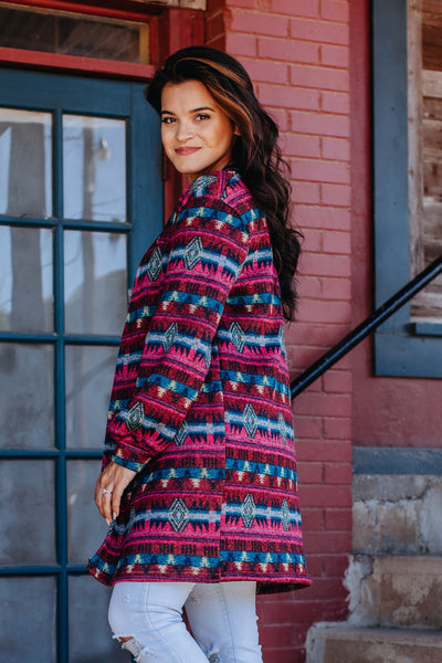 Fall Traditions Aztec Cardigan