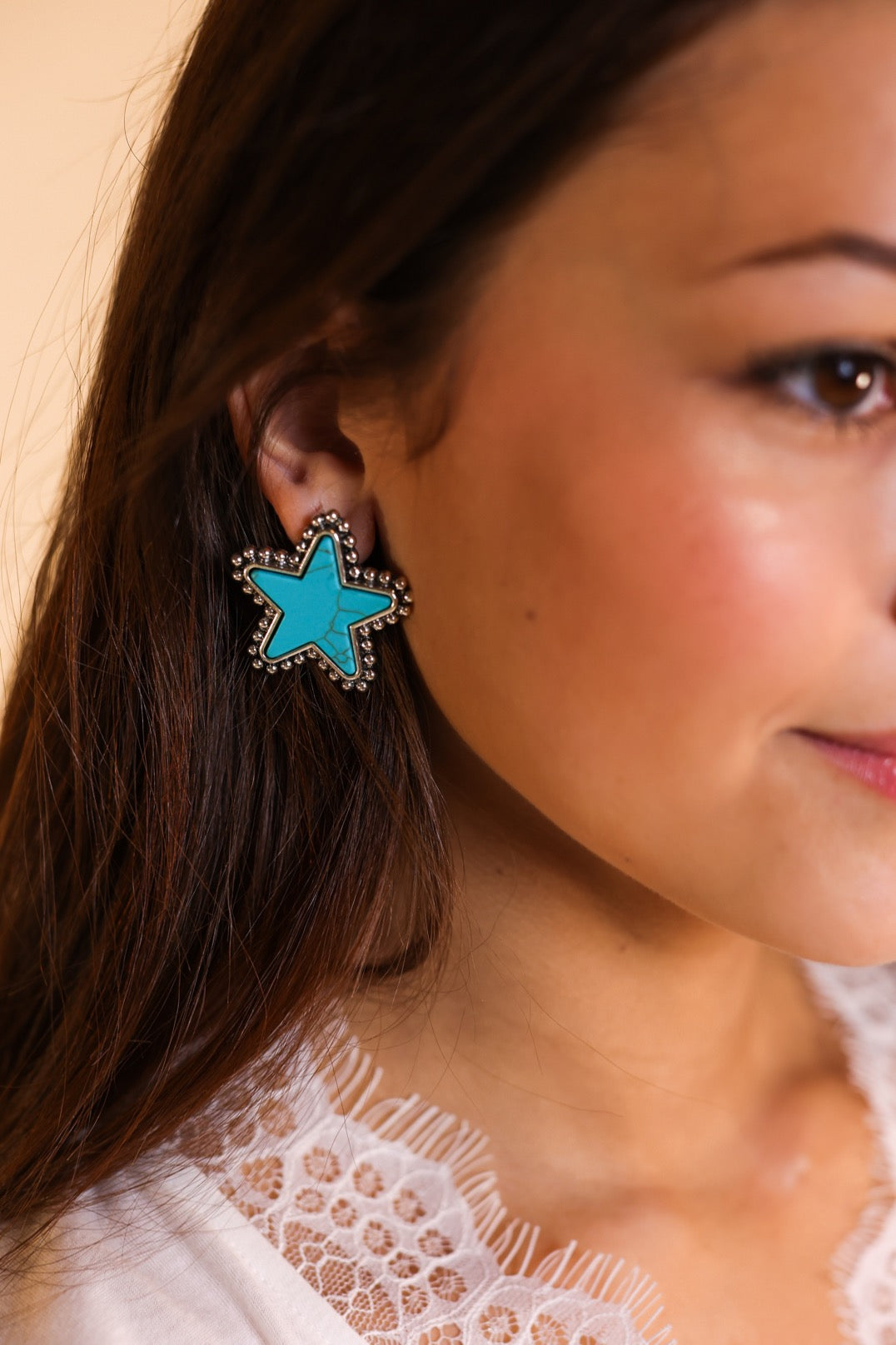 The Moon & the Stars Turquoise Earrings