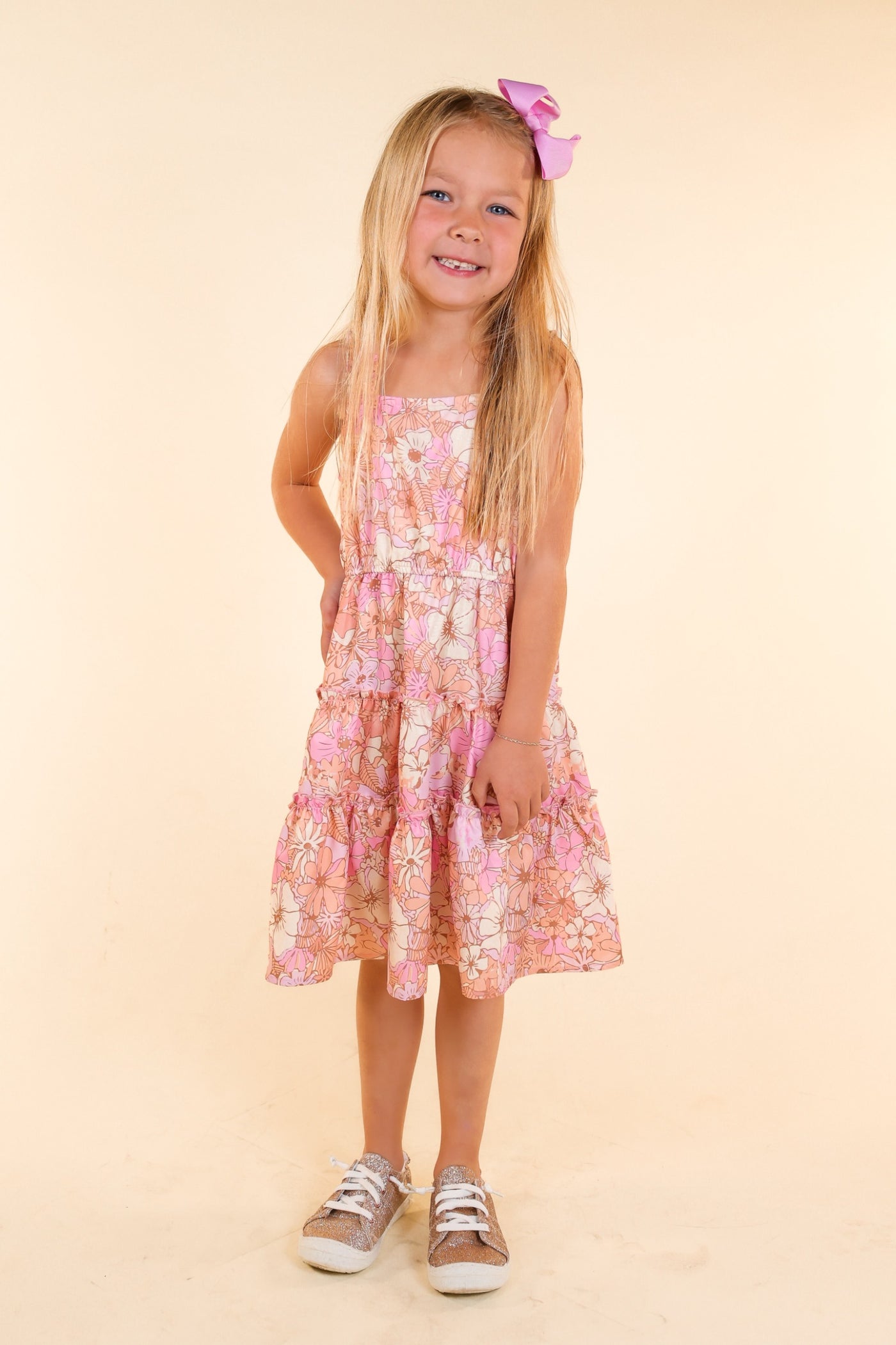 Girls Floral Dress