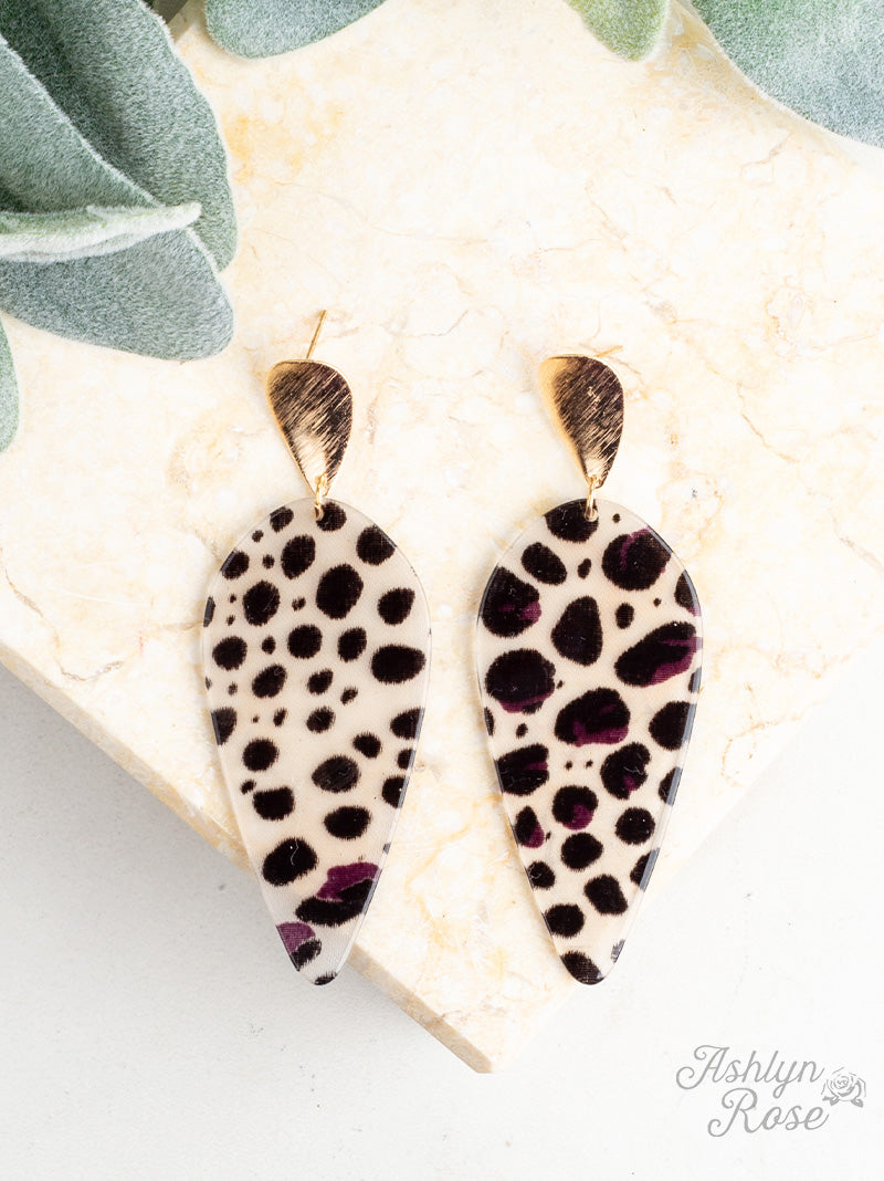 Drop of Perfection Earrings, Cream