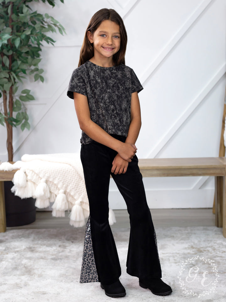 Diva On The Mic Sequin Flares Diva On The Mic Sequin Flares